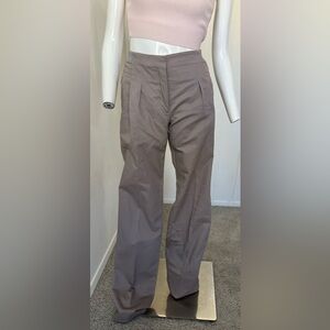 HUSSAIN CHALAYAN VINTAGE  Cotton Lilac Trousers- MADE IN ITALY